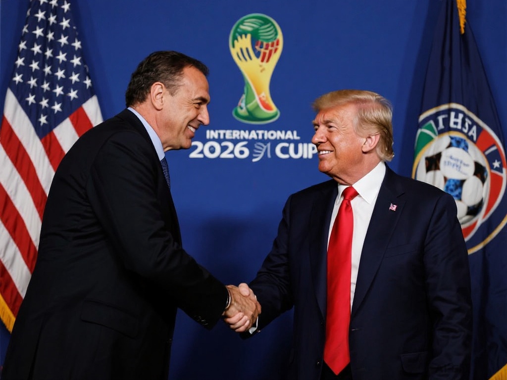 特朗普胜选令国际足联主席因凡蒂诺松了一口气，并第一时间送上祝福